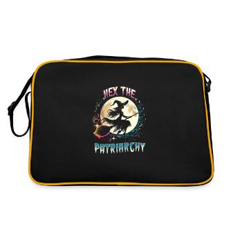 Hex The Patriarchy - Retro Bag - black/gold - Back