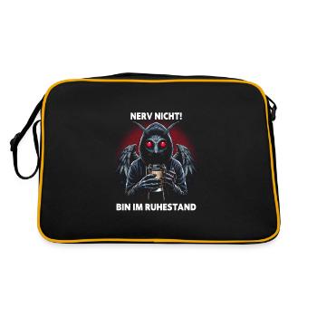Nerve Not Retired - Retro Bag - black/gold - Back