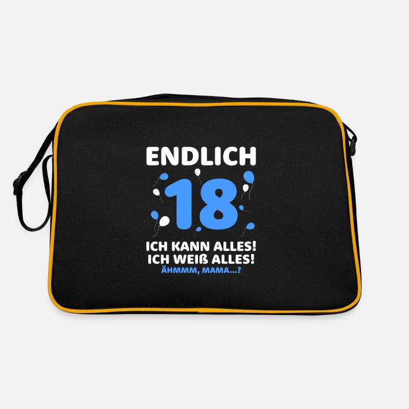 Finally 18 I can do everything I know everything Retro Bag
