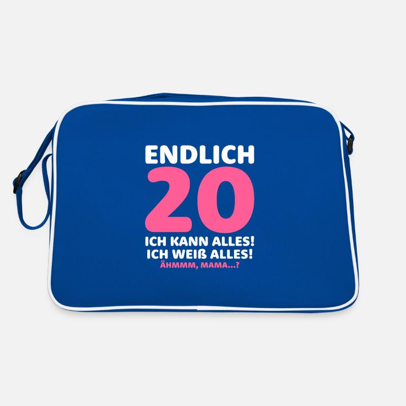 Finally 20 I can do everything I know everything Retro Bag