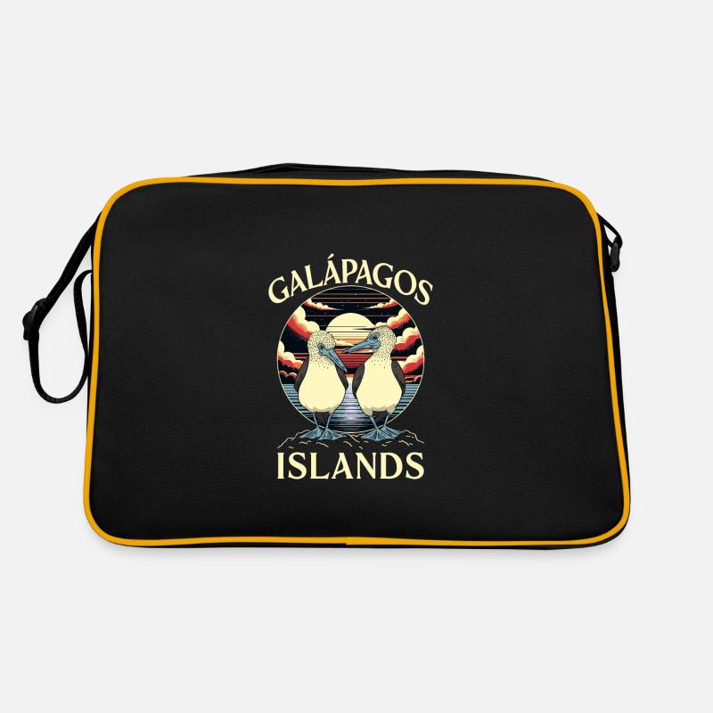 Galapagos Islands Retro Tasche