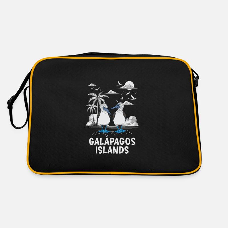 Galapagos Islands Retro Tasche