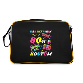 This is my 80s Costume Theme 80s Party Costume - Retro Bag - black/gold - Back