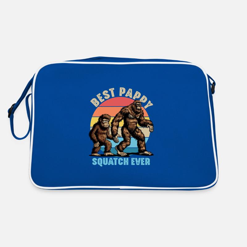 Best Pappy Squatch Ever Retro Bag