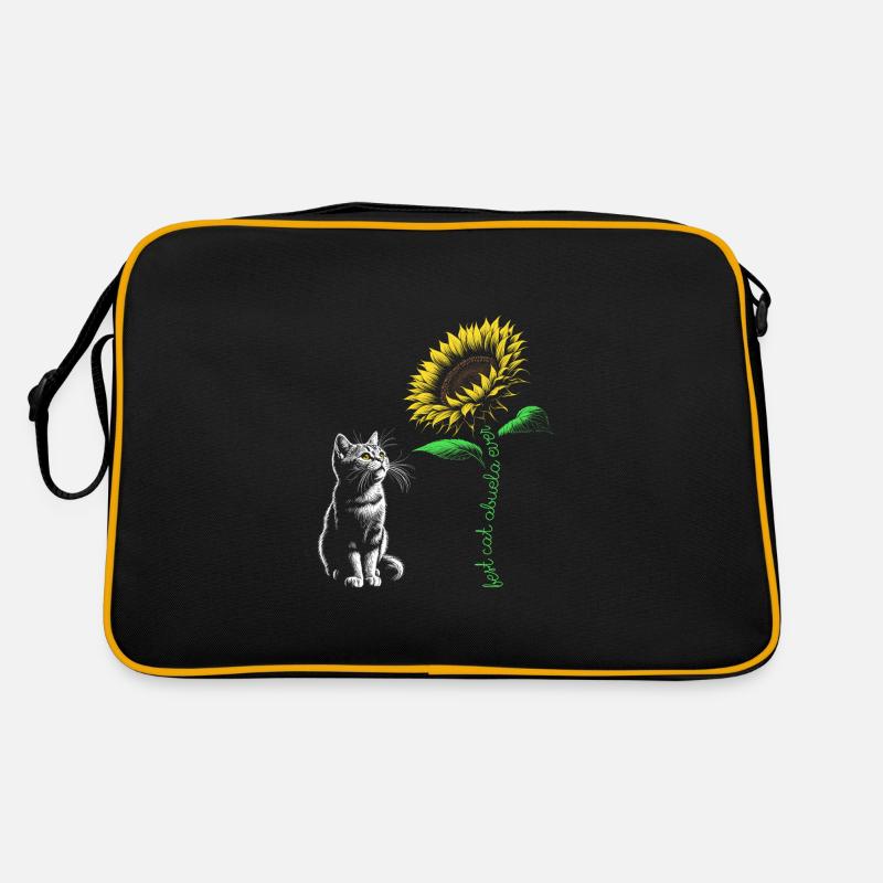 Best Cat Abuela Ever Retro Bag