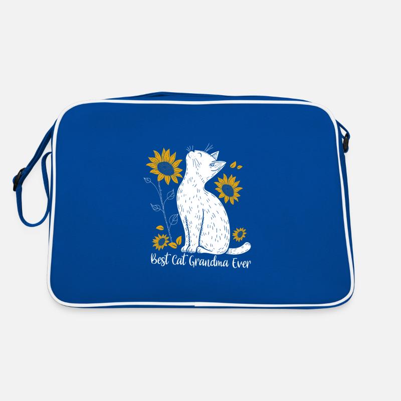 Meilleure grand-mère chat de tous les temps Sac Retro