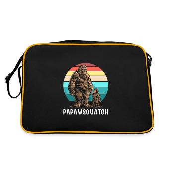 Papaw Squatch - Sac Retro - noir/or - Dos