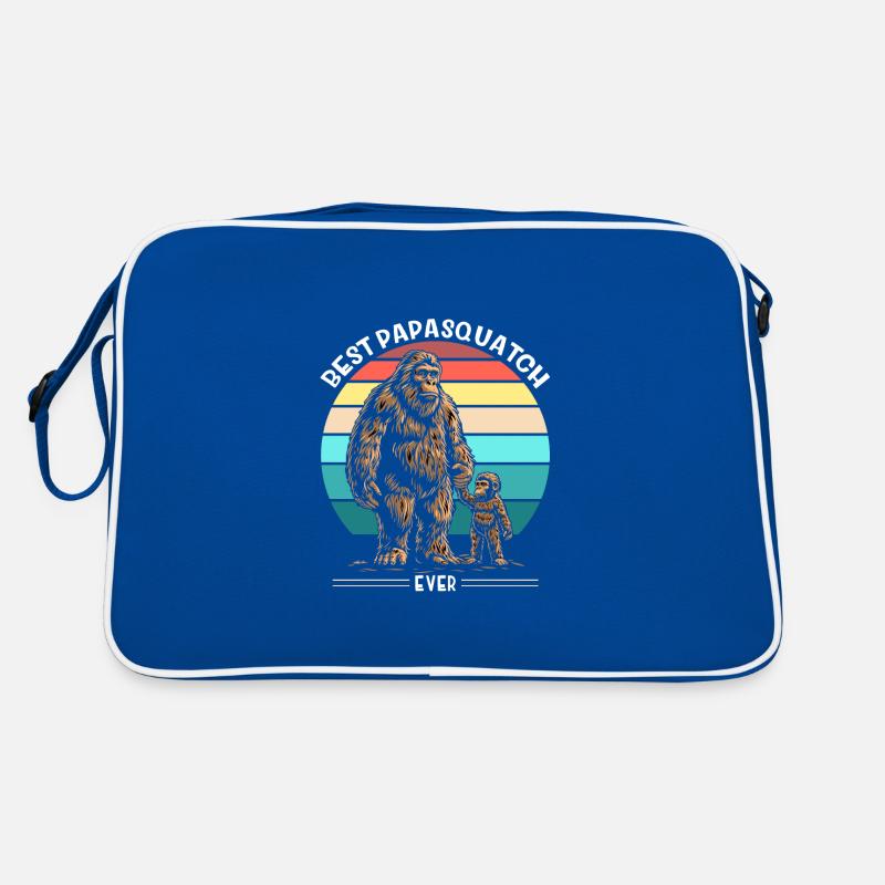 Meilleur Papa Squatch de tous les temps Sac Retro
