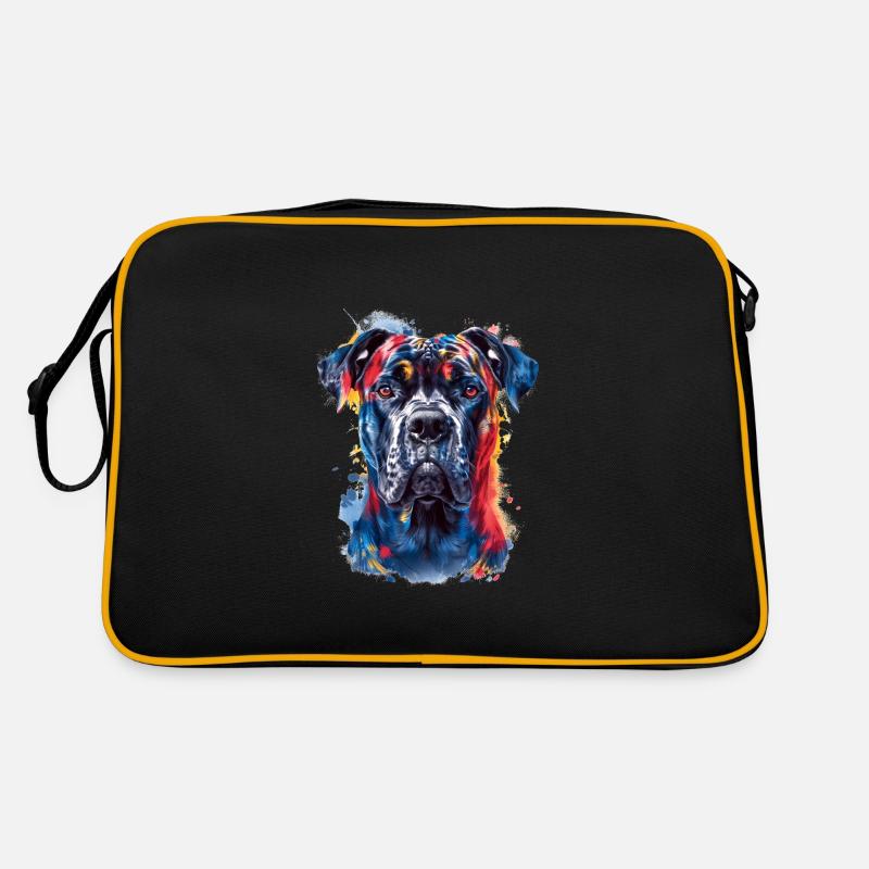 Corso de canne coloré Sac Retro