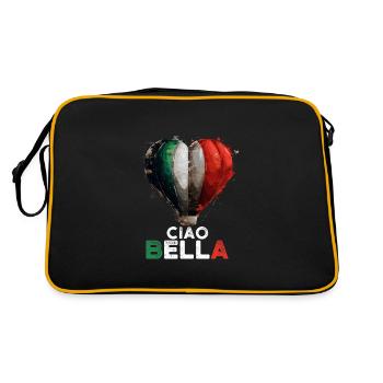 Ciao Bella - Retro Bag - black/gold - Back