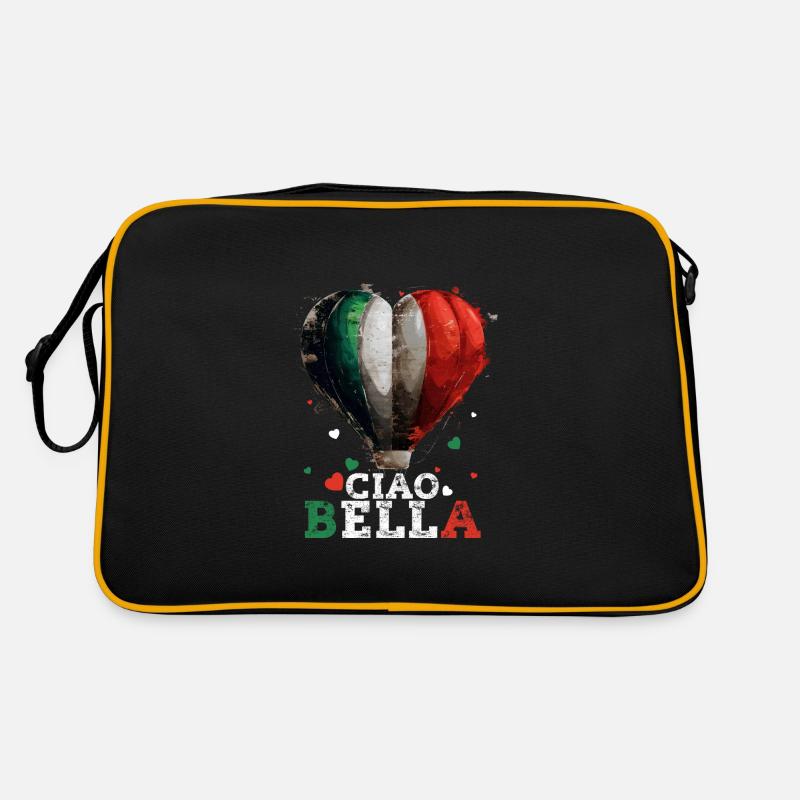 Ciao Bella - Sac Retro - noir/or