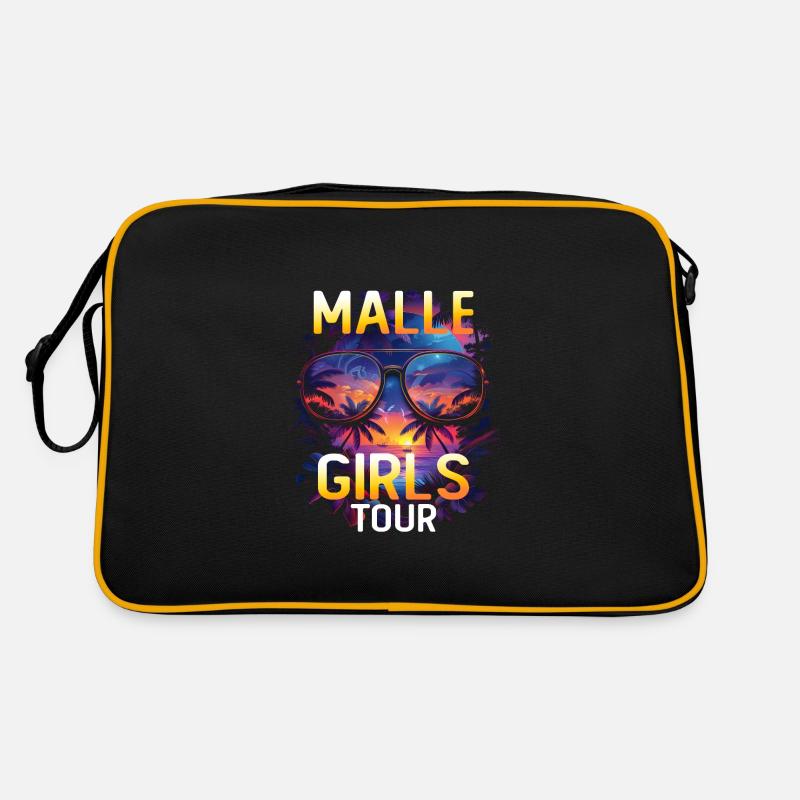 Visite des filles de Malle Sac Retro