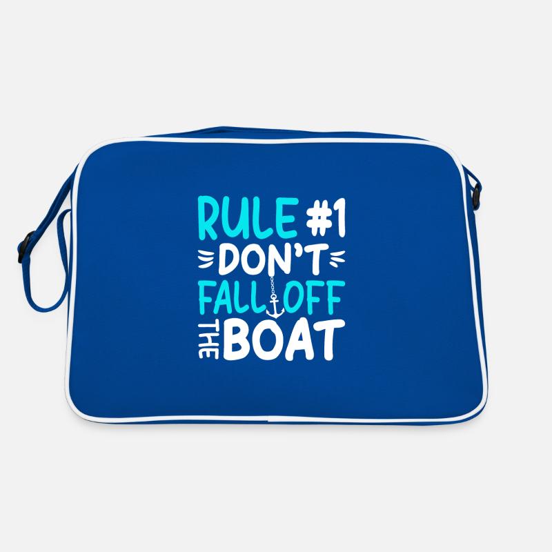 Règle #1 : Ne tombez pas du bateau Sac Retro