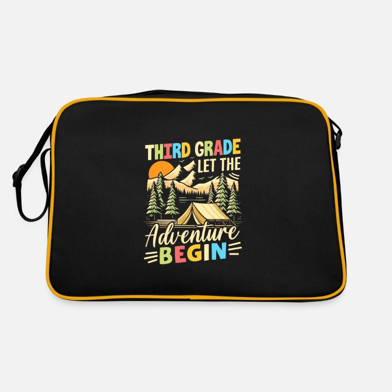 Third Grade Let The Adventure Begin Retro Bag