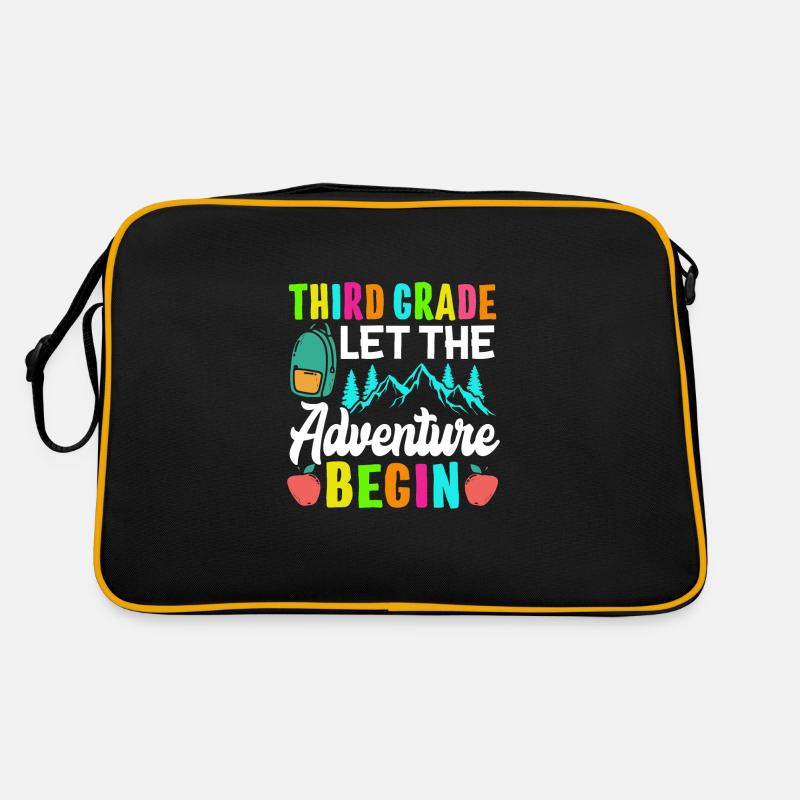 Third Grade Let The Adventure Begin Retro Bag