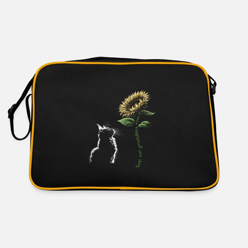 Meilleure grand-mère de chat de tous les temps Sac Retro