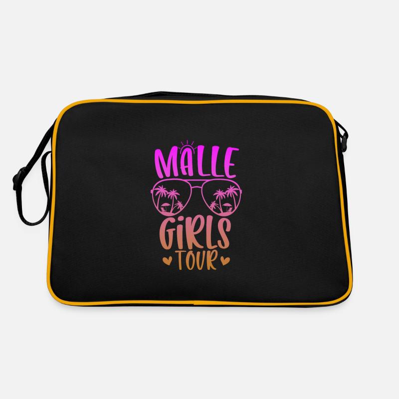 Visite des filles de Malle Sac Retro