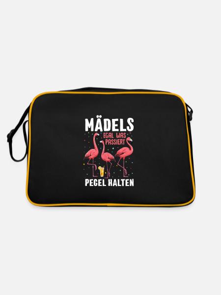 Les filles, peu importe ce qui se passe Maintenir les niveaux - Sac Retro - noir/or - Dos