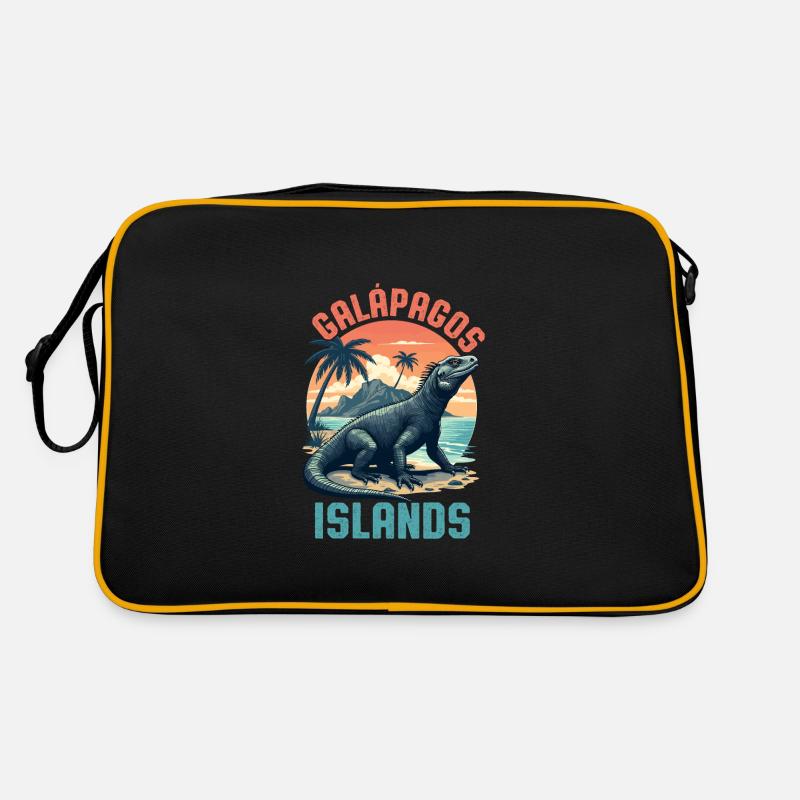 Galapagos Islands Retro Tasche
