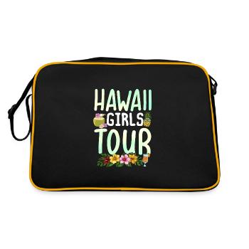 Hawaii Girls Tour - Retro Bag - black/gold - Back