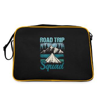 Road Trip Squad - Retro Bag - black/gold - Back