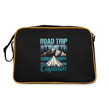 Road Trip Captain - Retro Bag - black/gold - Back