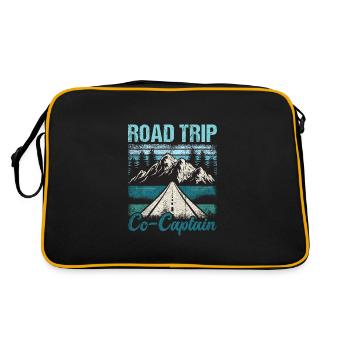 Road Trip Co-Captain - Retro Bag - black/gold - Back