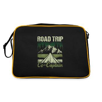 Road Trip Co-Captain - Retro Bag - black/gold - Back