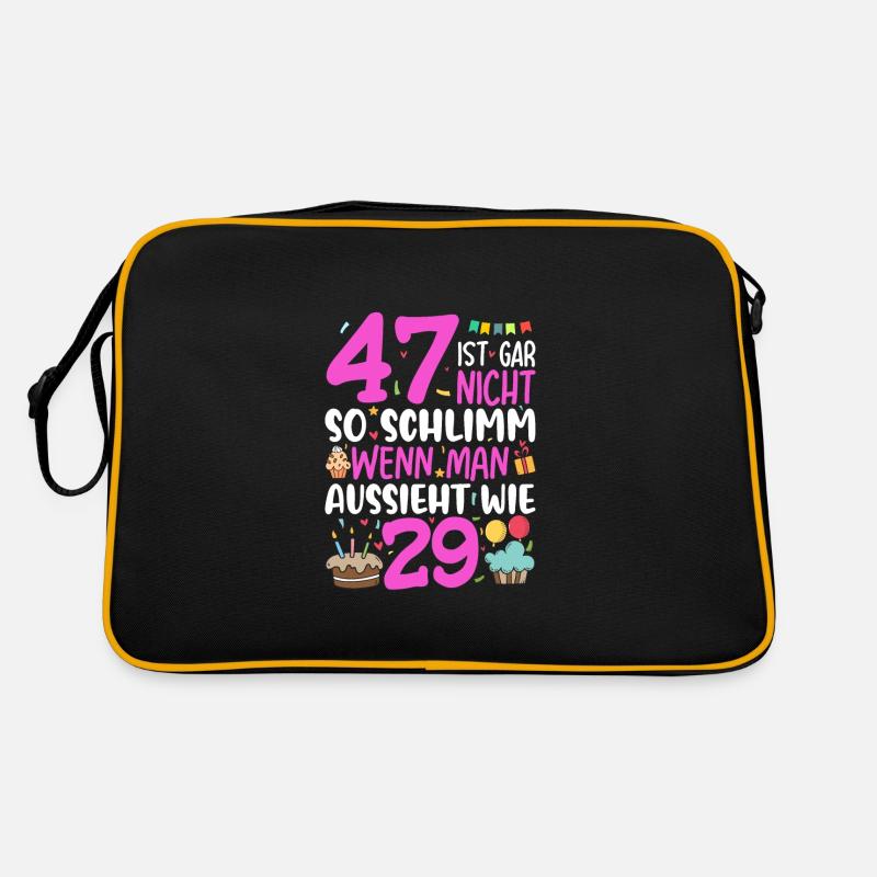 47 ans, ce n’est pas si mal Sac Retro