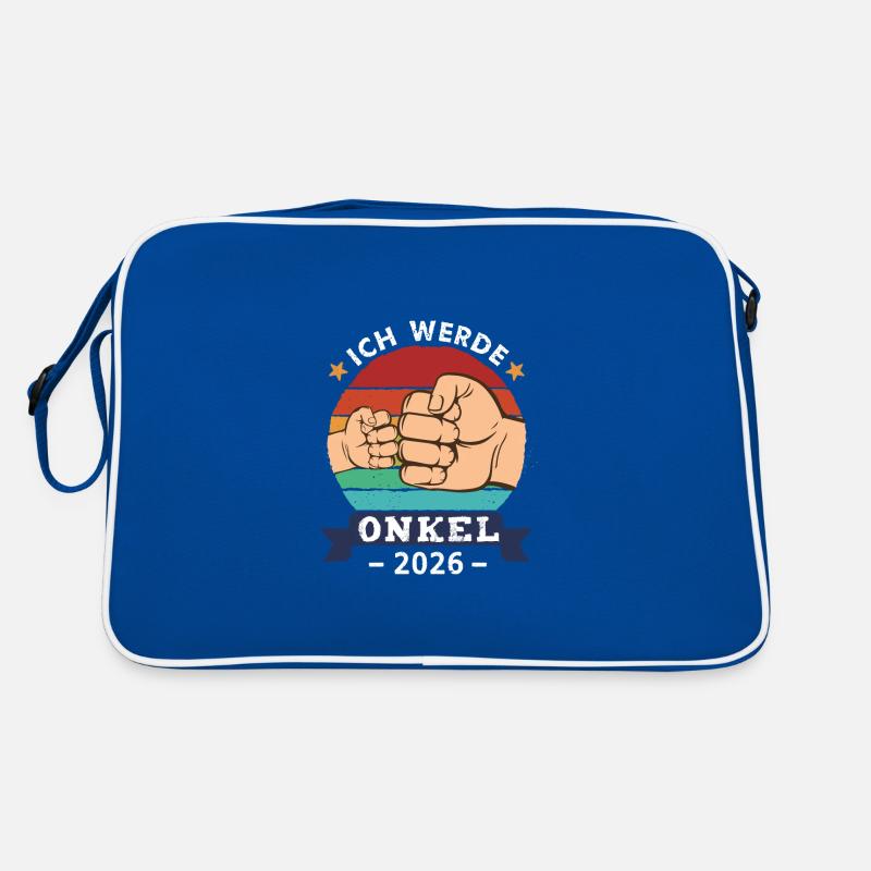 Ich werde Onkel 2026 Retro Tasche