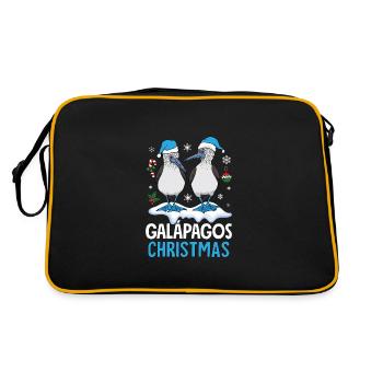 Noël aux Galapagos - Sac Retro - noir/or - Dos
