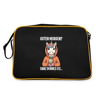 Good morning? Very thin - Retro Bag - black/gold - Back