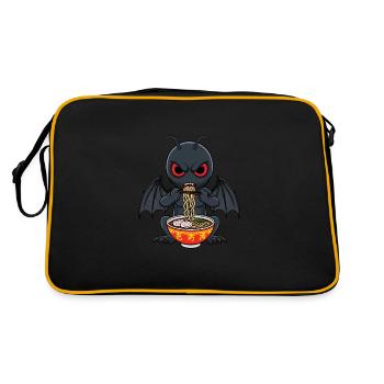 Mothman Ramen - Retro Bag - black/gold - Back