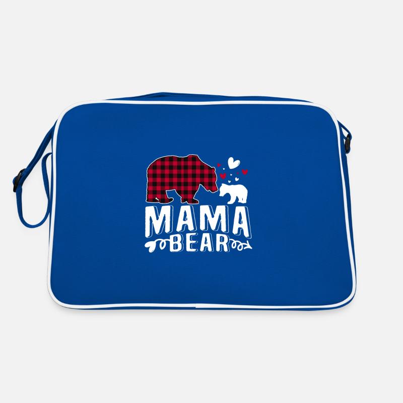 Mama Bear Retro Tasche