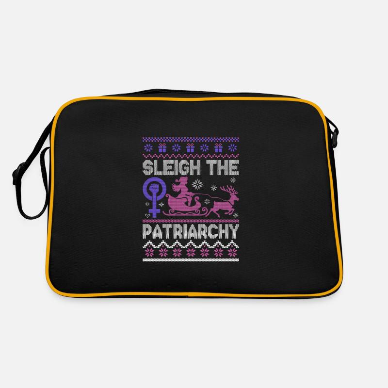 Sleigh The Patriarchy Retro Tasche