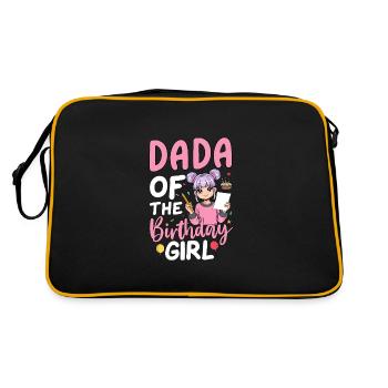 Dada De La Fille D’anniversaire - Sac Retro - noir/or - Dos
