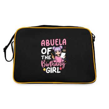 Abuela de La Fille D’anniversaire - Sac Retro - noir/or - Dos
