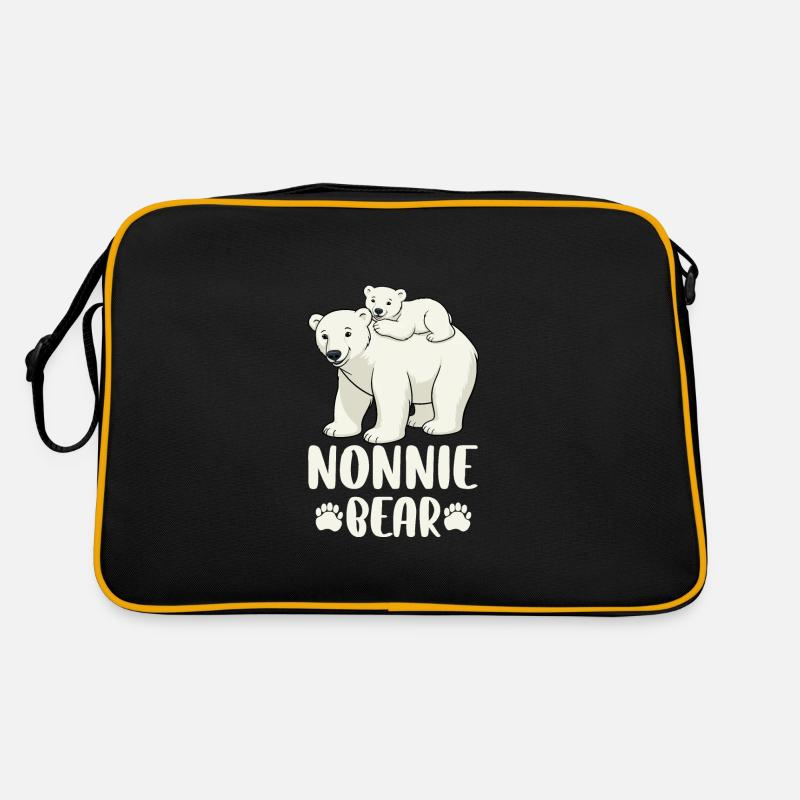 Nonnie Bear Retro Tasche