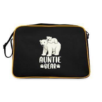 Tante Ours - Sac Retro - noir/or - Dos