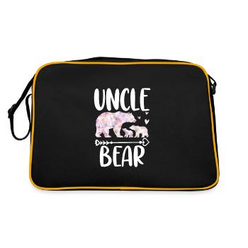 Oncle Ours - Sac Retro - noir/or - Dos