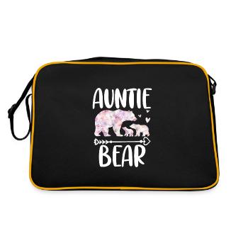 Tante Ours - Sac Retro - noir/or - Dos