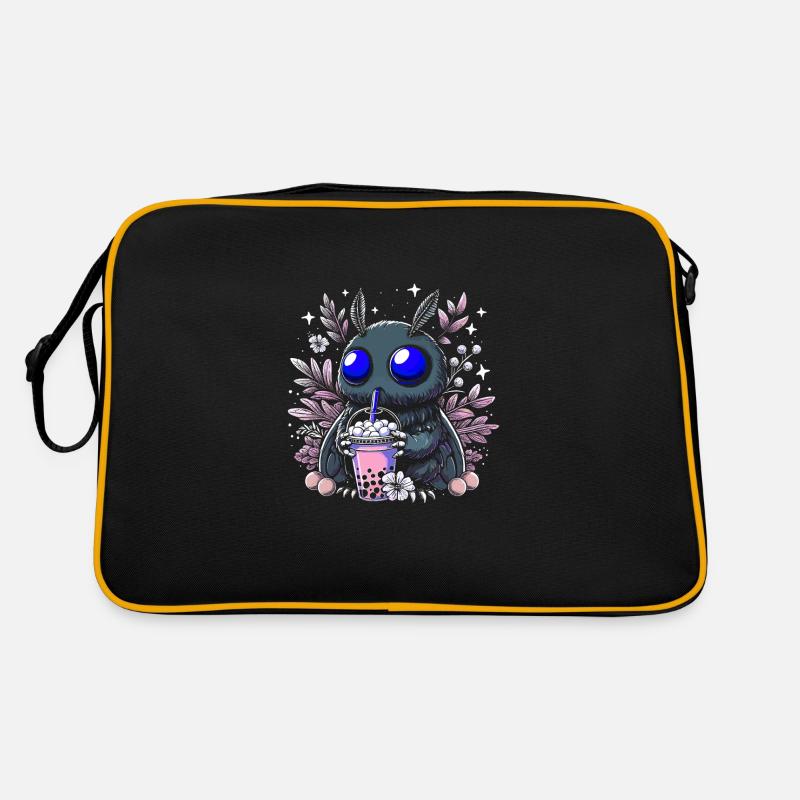 Mothman Bubble Tea Retro Tasche