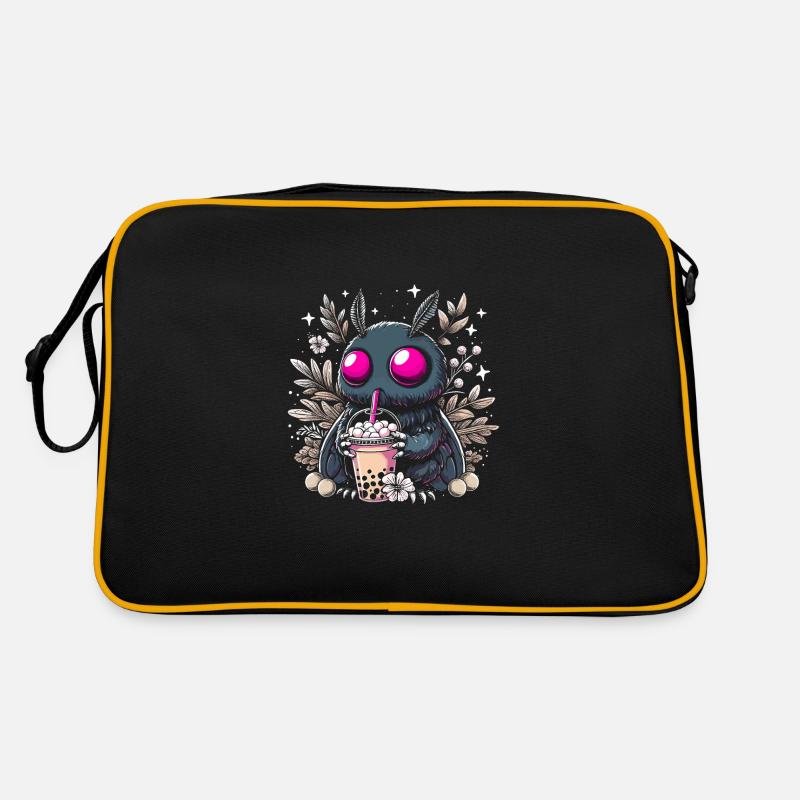 Mothman Bubble Tea Retro Tasche