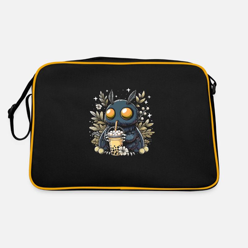 Mothman Bubble Tea Retro Tasche