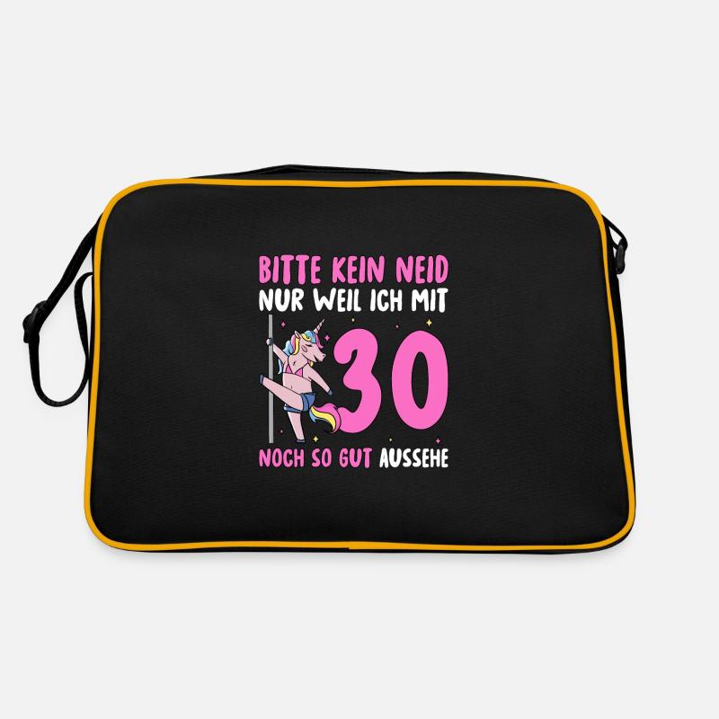 S’il vous plaît pas envie 30 anniversaire Sac Retro