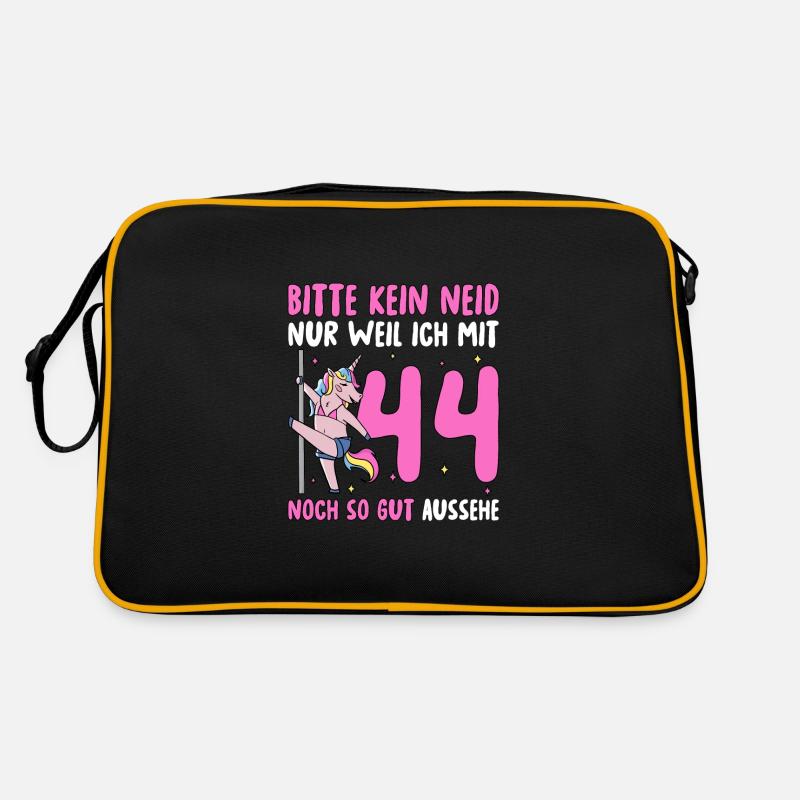 Bitte Kein Neid 44 Geburtstag Retro Tasche