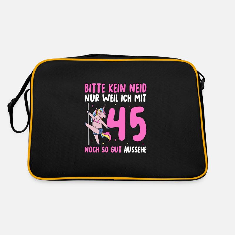 S’il vous plaît pas envie 45 Anniversaire Sac Retro