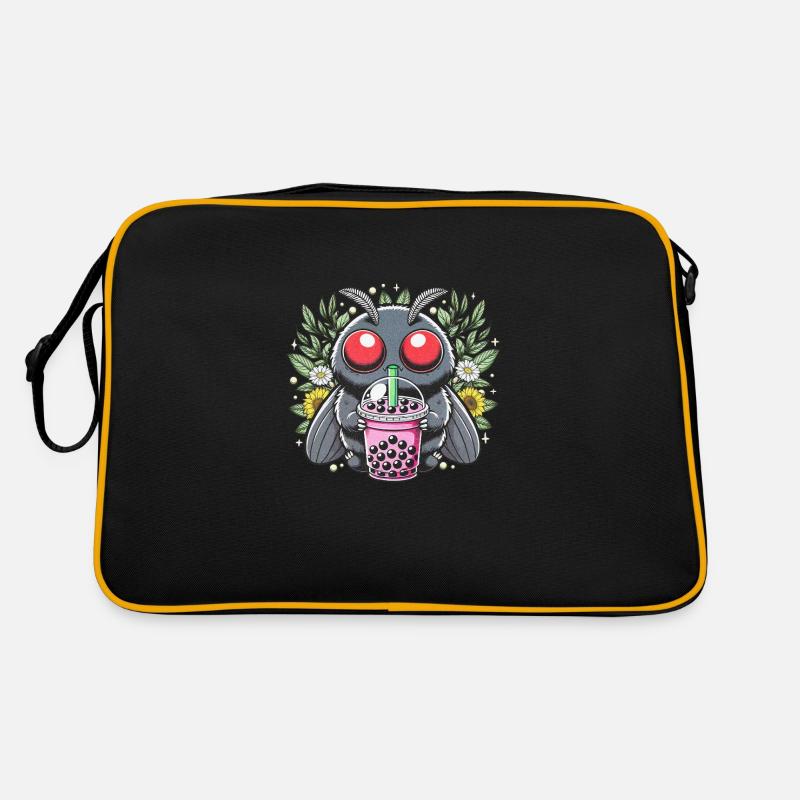 Mothman Bubble Tea Retro Tasche