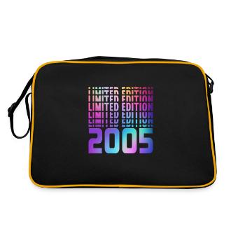 Limited Edition 2005 - Retro Bag - black/gold - Back