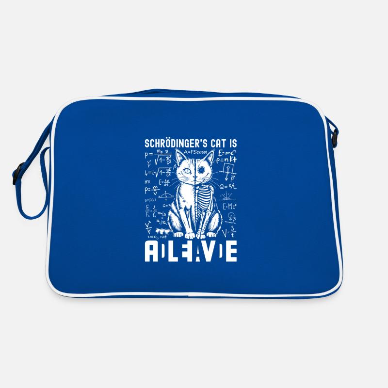Schrödingers Katze Dead and Alive Retro Tasche